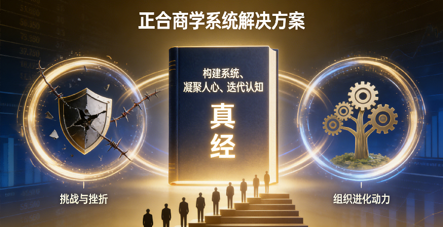 正合商学：破解老板难题，实现组织系统进化